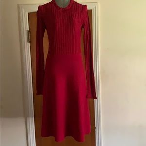 Tall Karl Lagerfield Rib Knit Dress
